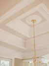 Extensive Crown Molding in Dining Room